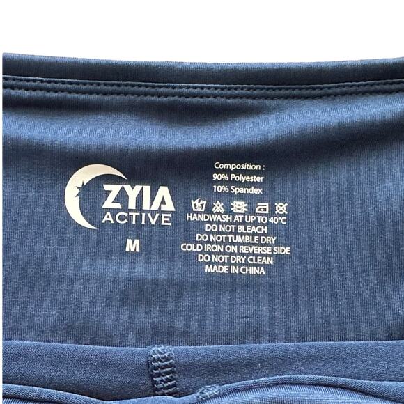 Zyia Active Navy Chill Clubhouse Athletic Skort NEW Womens Medium - Picture 3 of 5